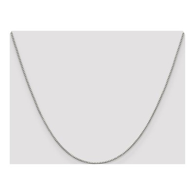 Sterling Silver 0.9mm Box Chain – view 4
