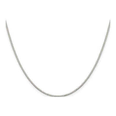 Sterling Silver 1.1mm Box Chain – view 2