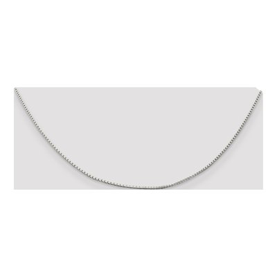 Sterling Silver 1.25mm Box Chain – view 4