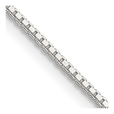 Sterling Silver 1.25mm Box Chain