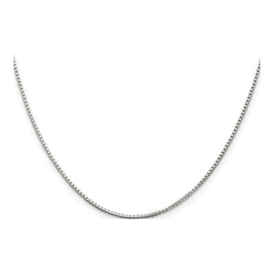 Sterling Silver 1.25mm Box Chain – view 2