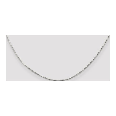 Sterling Silver 1.25mm Box Chain – view 4