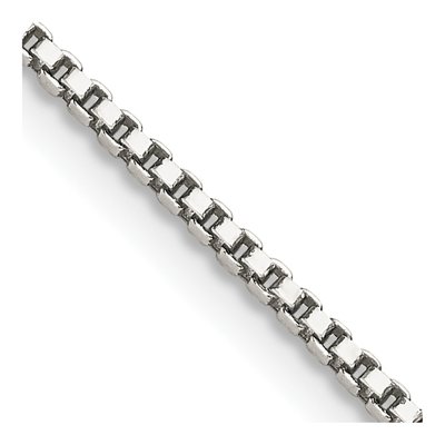 Sterling Silver 1.4mm Box Chain