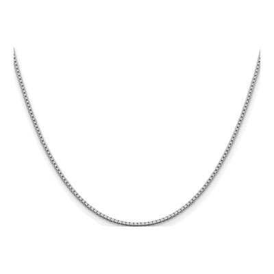 Sterling Silver 1.4mm Box Chain – view 2