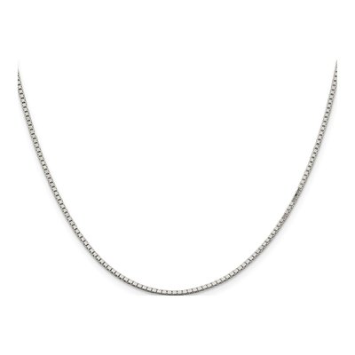 Sterling Silver 1.5mm Box Chain – view 2