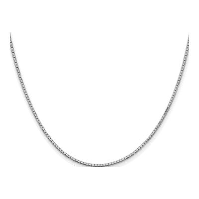 Sterling Silver 1.5mm Box Chain – view 3