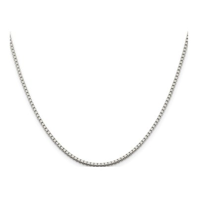 Sterling Silver 1.75mm Box Chain – view 2