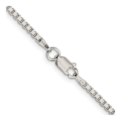 Sterling Silver 1.9mm Box Chain – view 3