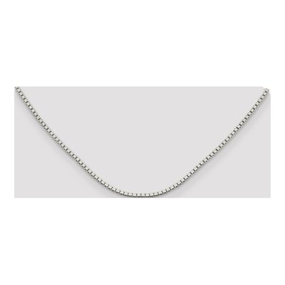 Sterling Silver 1.9mm Box Chain – view 4