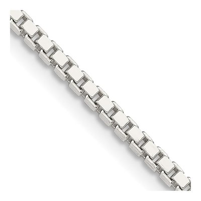Sterling Silver 1.9mm Box Chain