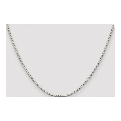 Sterling Silver 1.9mm Box Chain – view 4