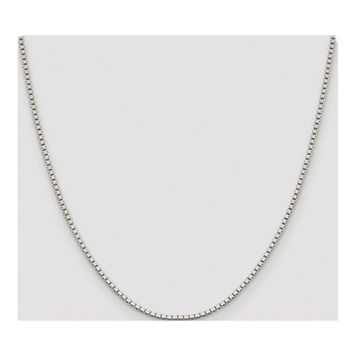 Sterling Silver 1.9mm Box Chain – view 4