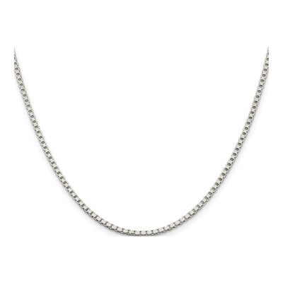 Sterling Silver 2mm Box Chain – view 2