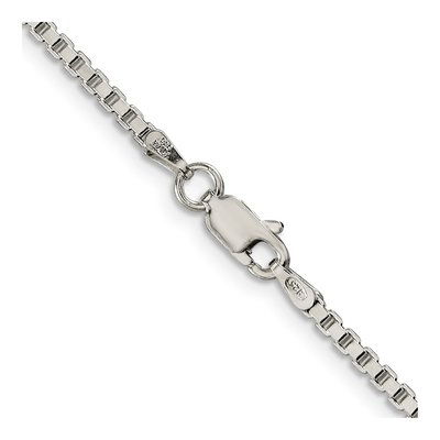Sterling Silver 2mm Box Chain – view 3