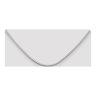 Sterling Silver 2.5mm Box Chain – view 4
