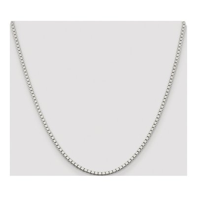Sterling Silver 2.5mm Box Chain – view 4