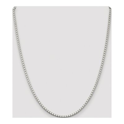 Sterling Silver 2.5mm Box Chain – view 4