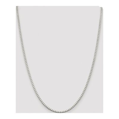 Sterling Silver 2.5mm Box Chain – view 4
