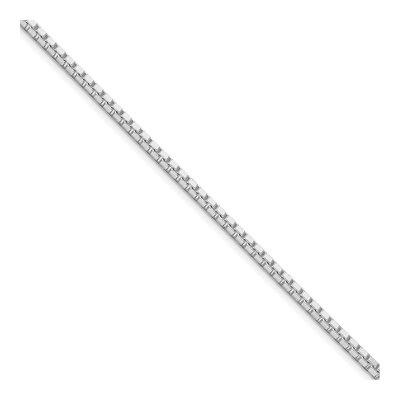 Sterling Silver 2.5mm Box Chain