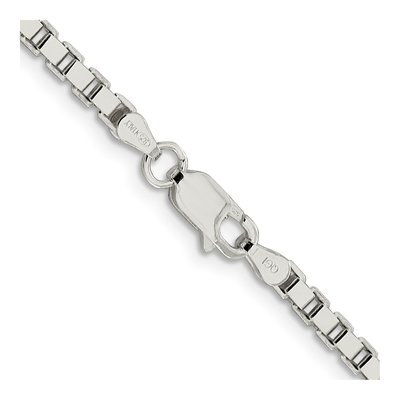 Sterling Silver 3mm Box Chain – view 3
