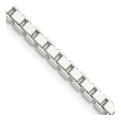 Sterling Silver 3mm Box Chain