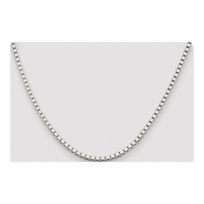 Sterling Silver 3mm Box Chain – view 4