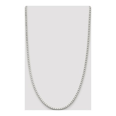 Sterling Silver 3mm Box Chain – view 4