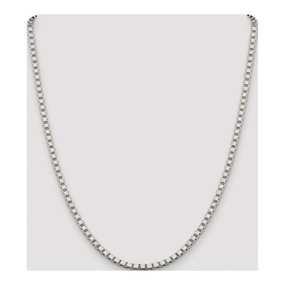 Sterling Silver 3.25mm Box Chain – view 4