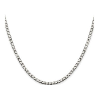 Sterling Silver 3.25mm Box Chain – view 2