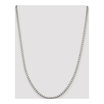 Sterling Silver 3.25mm Box Chain – view 4