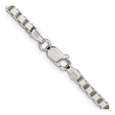 Sterling Silver 3.25mm Box Chain – view 3