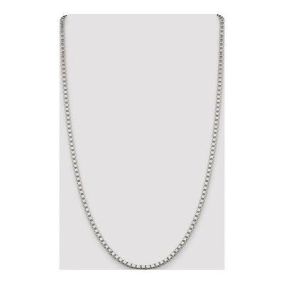Sterling Silver 3.25mm Box Chain – view 4