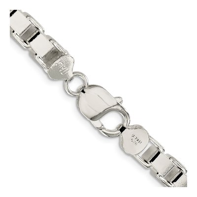 Sterling Silver 7mm Box Chain – view 3