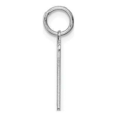 Sterling Silver Pink Birth Certificate Charm – view 3