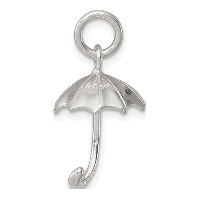 Sterling Silver 3-D Umbrella Pendant – view 3