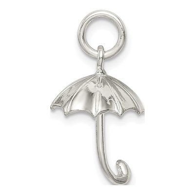 Sterling Silver 3-D Umbrella Pendant – view 5