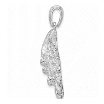 Sterling Silver Lion's Paw Shell Pendant – view 3