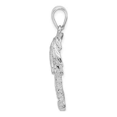 Sterling Silver Double Palm Tree Pendant – view 3