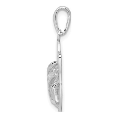 Sterling Silver Flip Flop Pendant – view 3