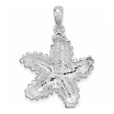 Sterling Silver Starfish Pendant – view 4