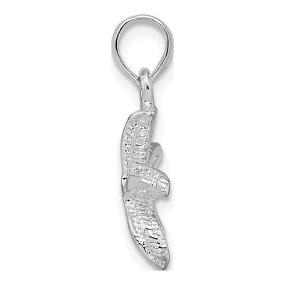Sterling Silver Small Starfish Pendant – view 3