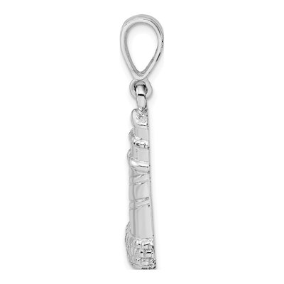 Sterling Silver Lighthouse Pendant – view 3