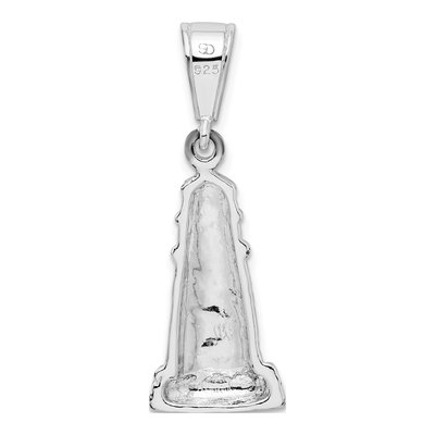 Sterling Silver Lighthouse Pendant – view 4