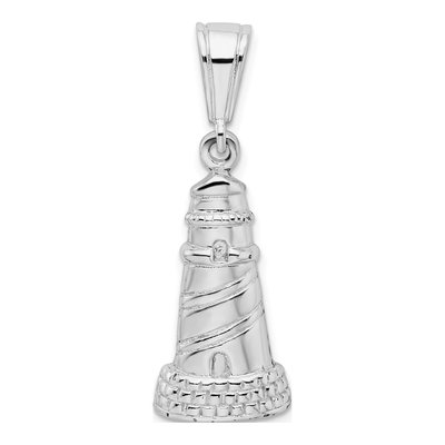 Sterling Silver Lighthouse Pendant