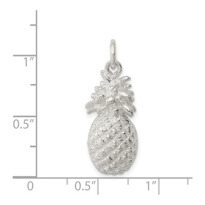 Sterling Silver Pineapple Pendant – view 4