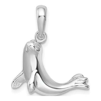 Sterling Silver Seal Pendant
