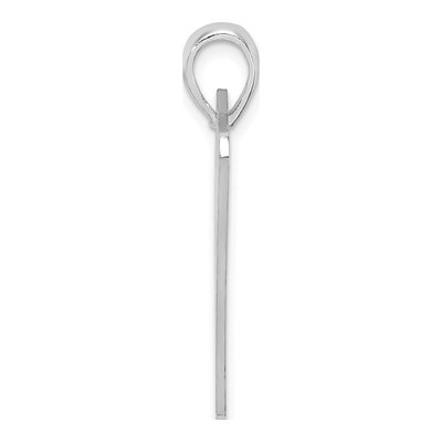 Sterling Silver Key West License Pendant – view 3