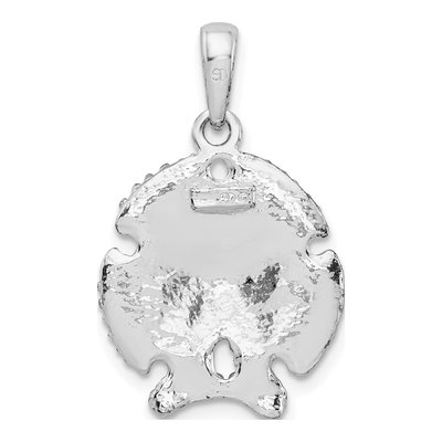 Sterling Silver Sand Dollar Pendant – view 4