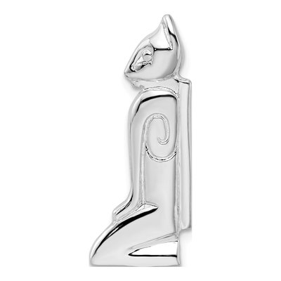 Sterling Silver Cat Charm