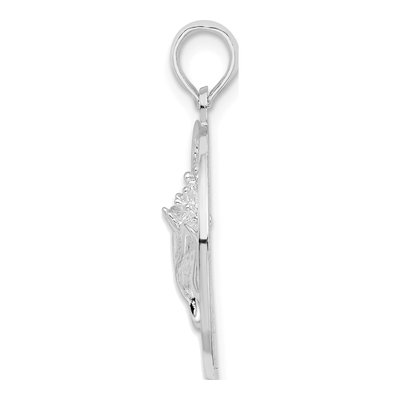 Sterling Silver Marco Island Shell Pendant – view 3